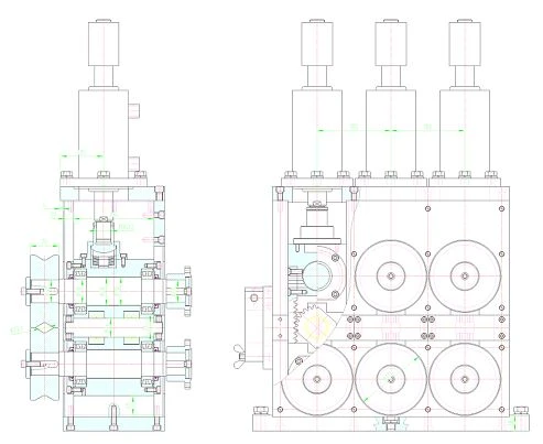 12-25mm Wire Rod To Bar Peeling Machine With High Efficiency And Quality