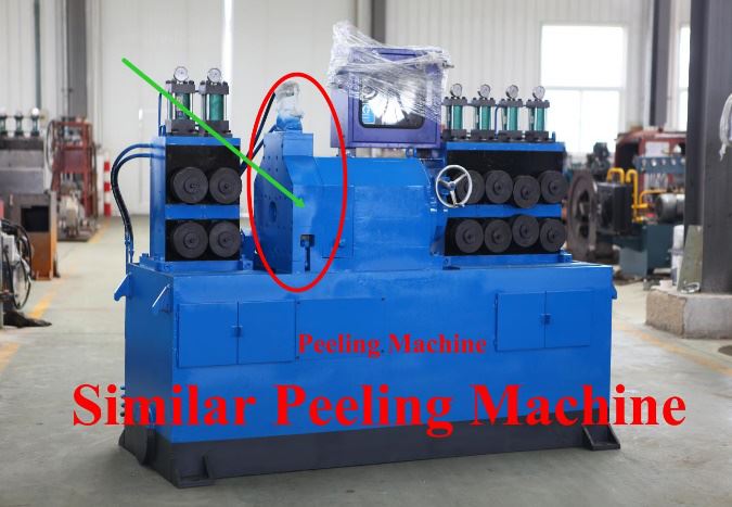 15-30mm Wire To Wire Peeling Machine With Belt Polisher 15-30mm Wire To Wire Peeling Machine With Belt Polisher